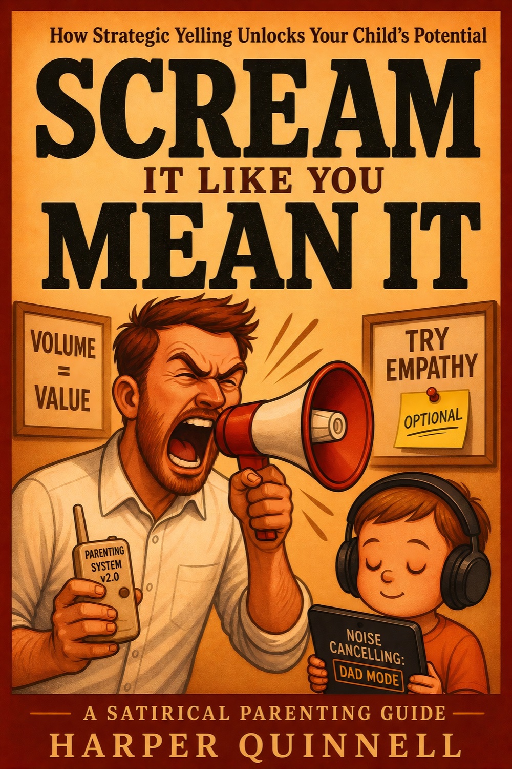 Scream It Like You Mean It: A Humorous Parenting Satire for Moms, Dads, or Anyone Raising Little Kids and in Desperate Need of Comedy